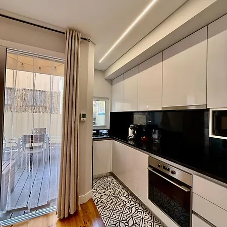 Appartement Quiet Corner Of Lisbon W Terrace *